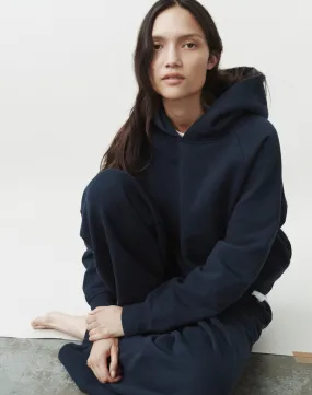 The Vintage-fit HOODY - Navy