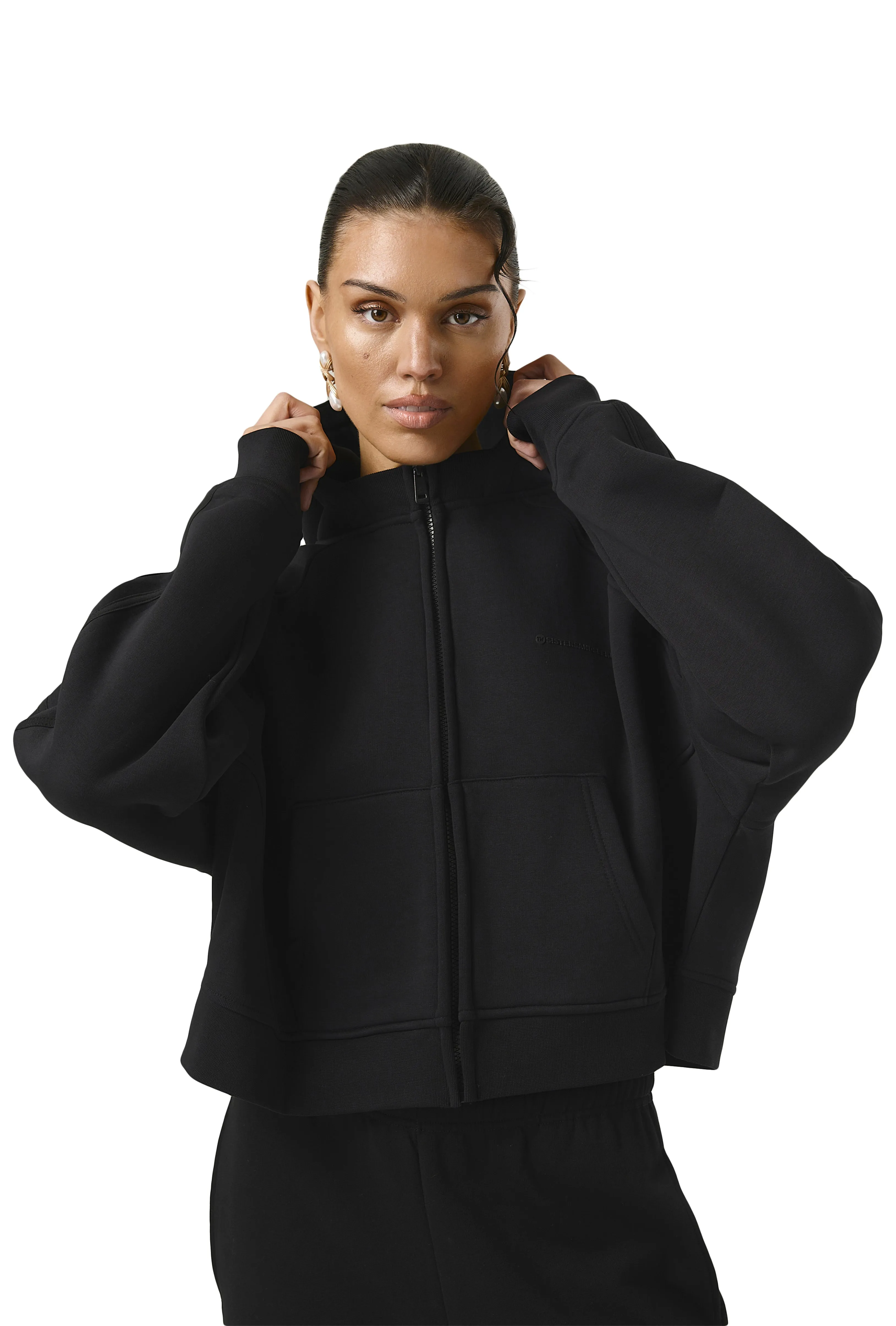 Trademark Boxy Zip Up in Road