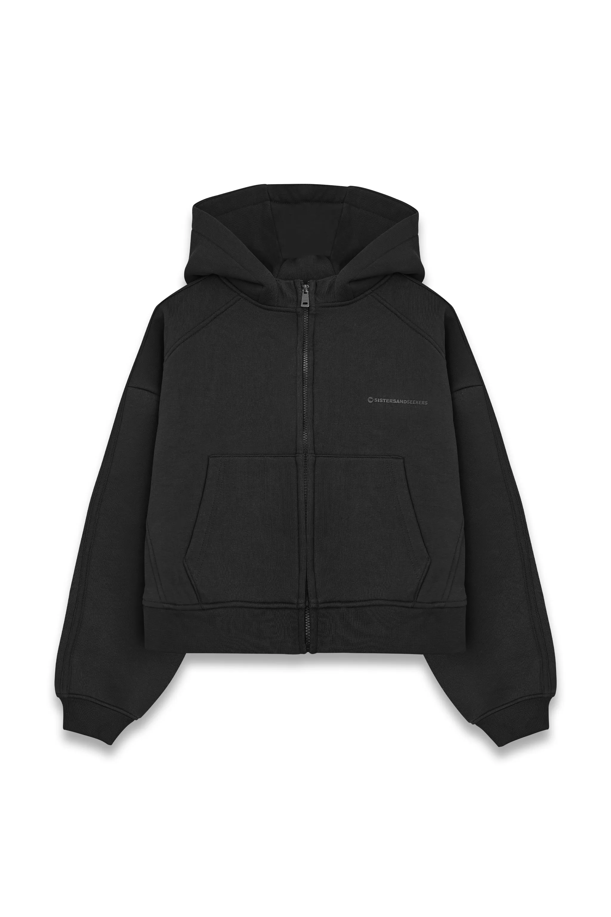 Trademark Boxy Zip Up in Road