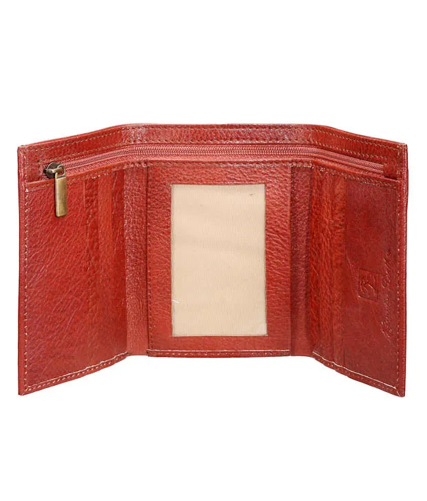 Tri Fold Mens Leather Wallet