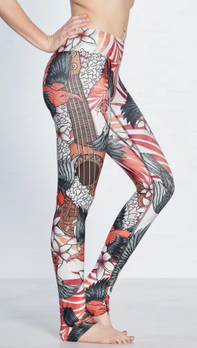 Ukulele - Full Length Triathlon Leggings - CUSTOM ORDER