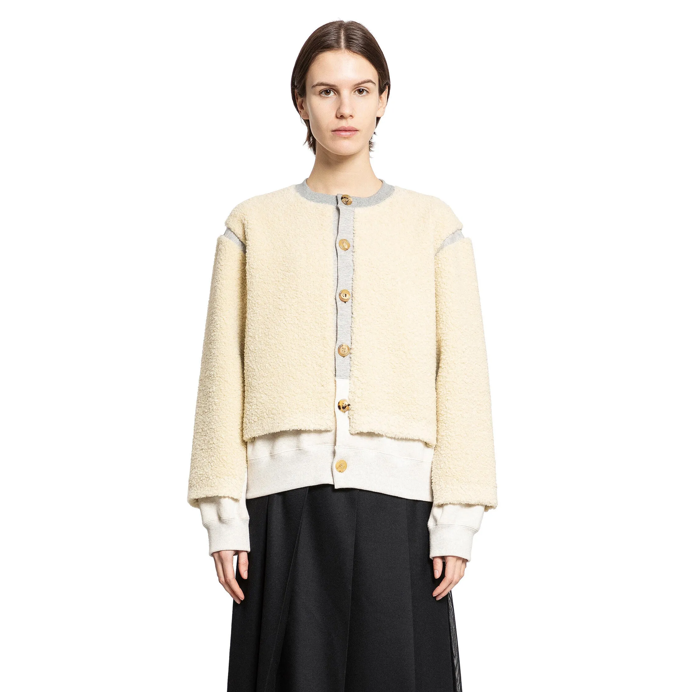 UNDERCOVER WOMAN BEIGE KNITWEAR