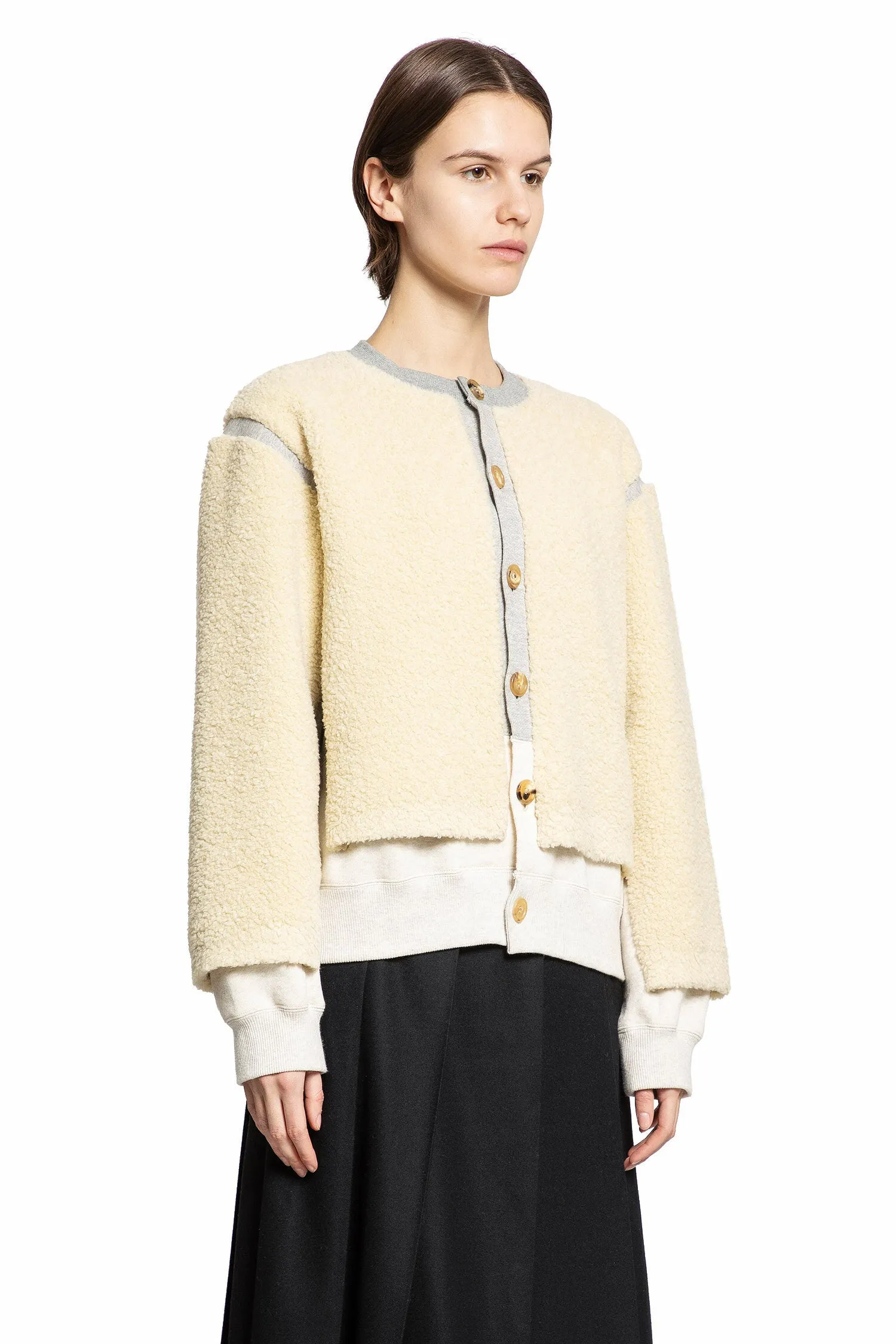 UNDERCOVER WOMAN BEIGE KNITWEAR