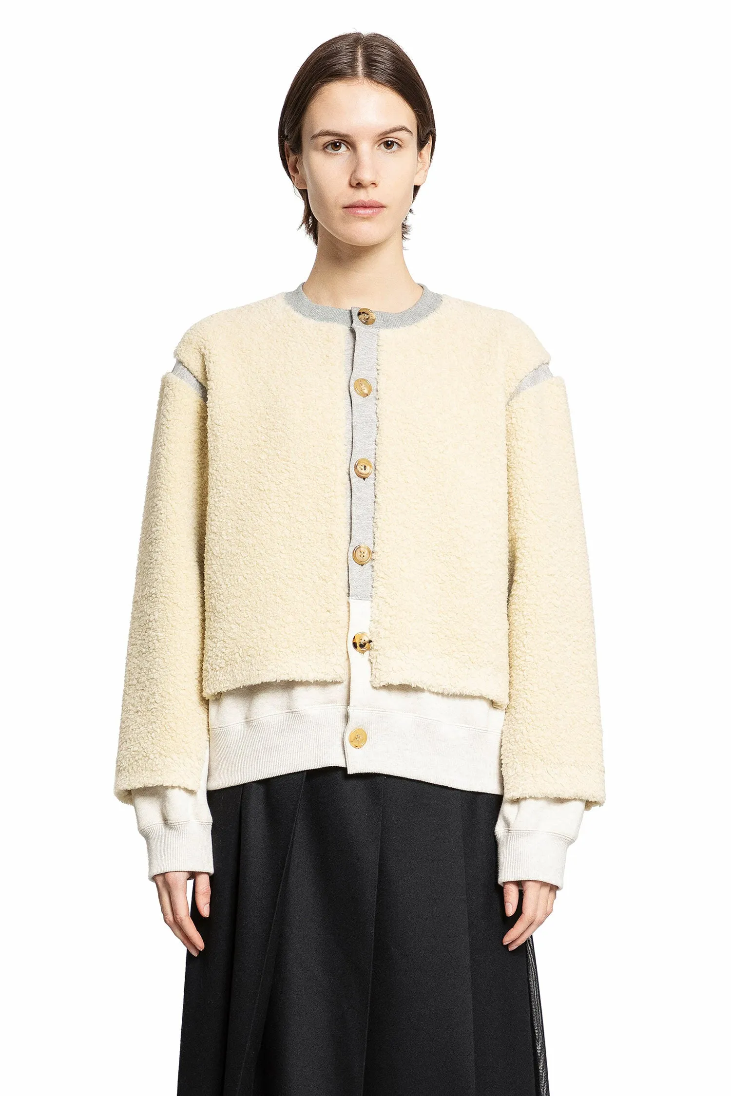 UNDERCOVER WOMAN BEIGE KNITWEAR