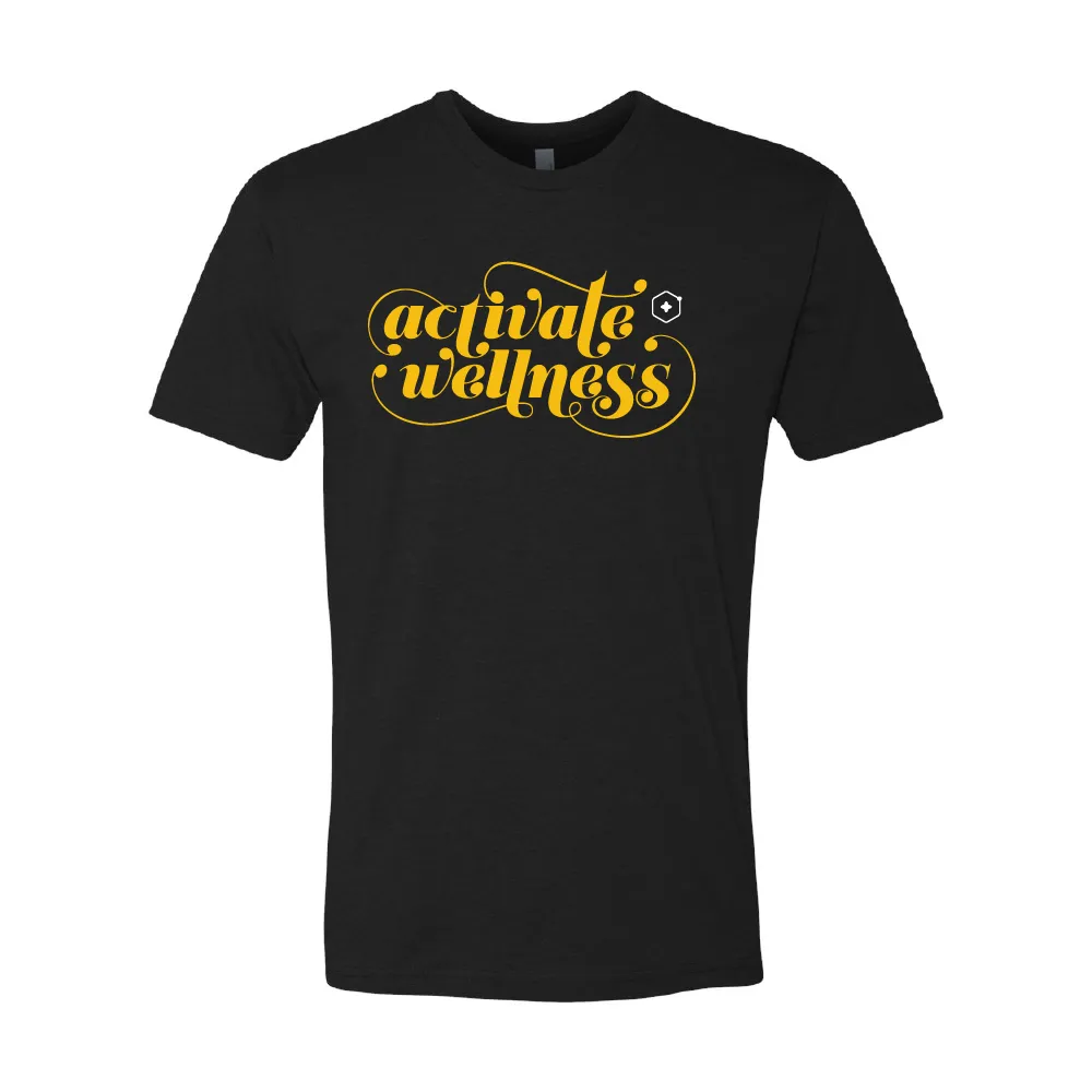 Unisex Activate Wellness Script Tee 1