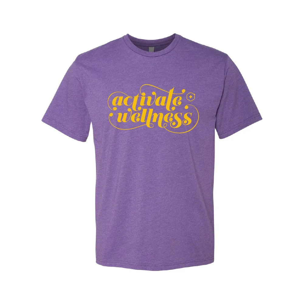 Unisex Activate Wellness Script Tee 1