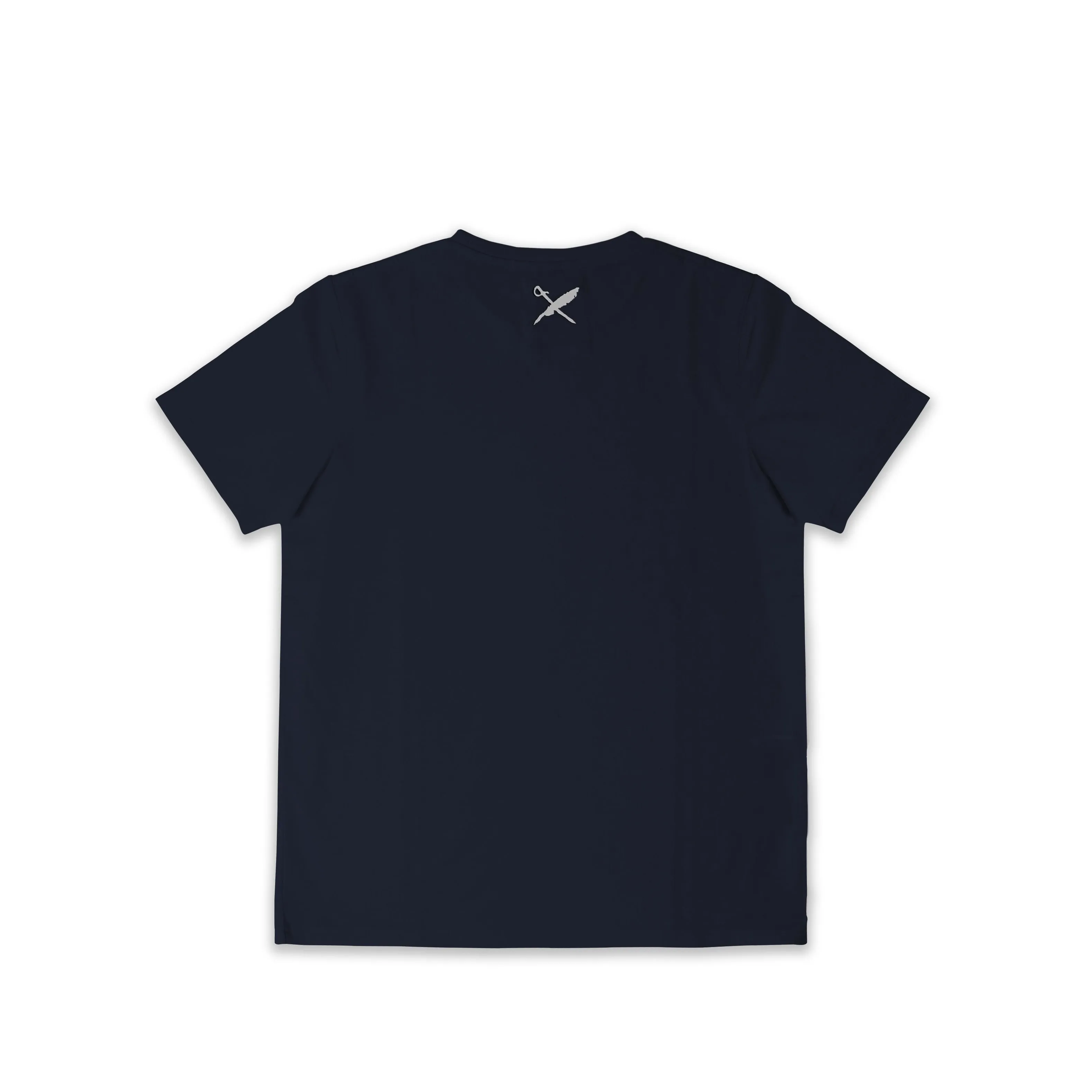 UNISEX BROWER TEE IN NAVY