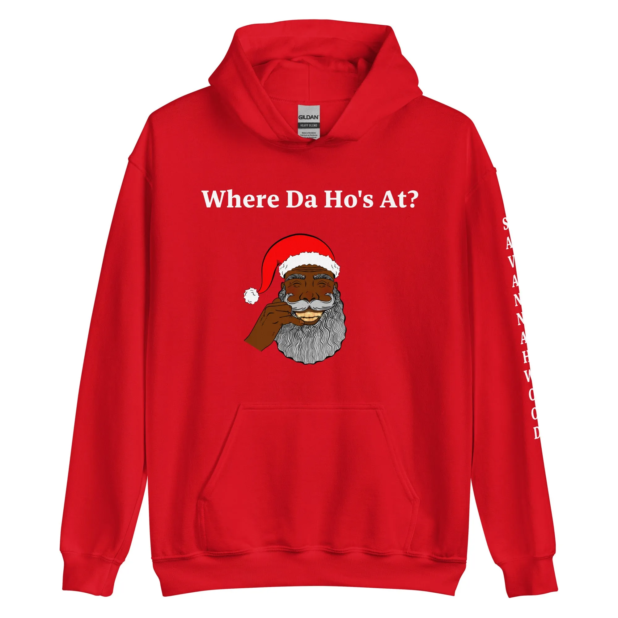 Unisex Hoodie Mr Claus Gold Grillz