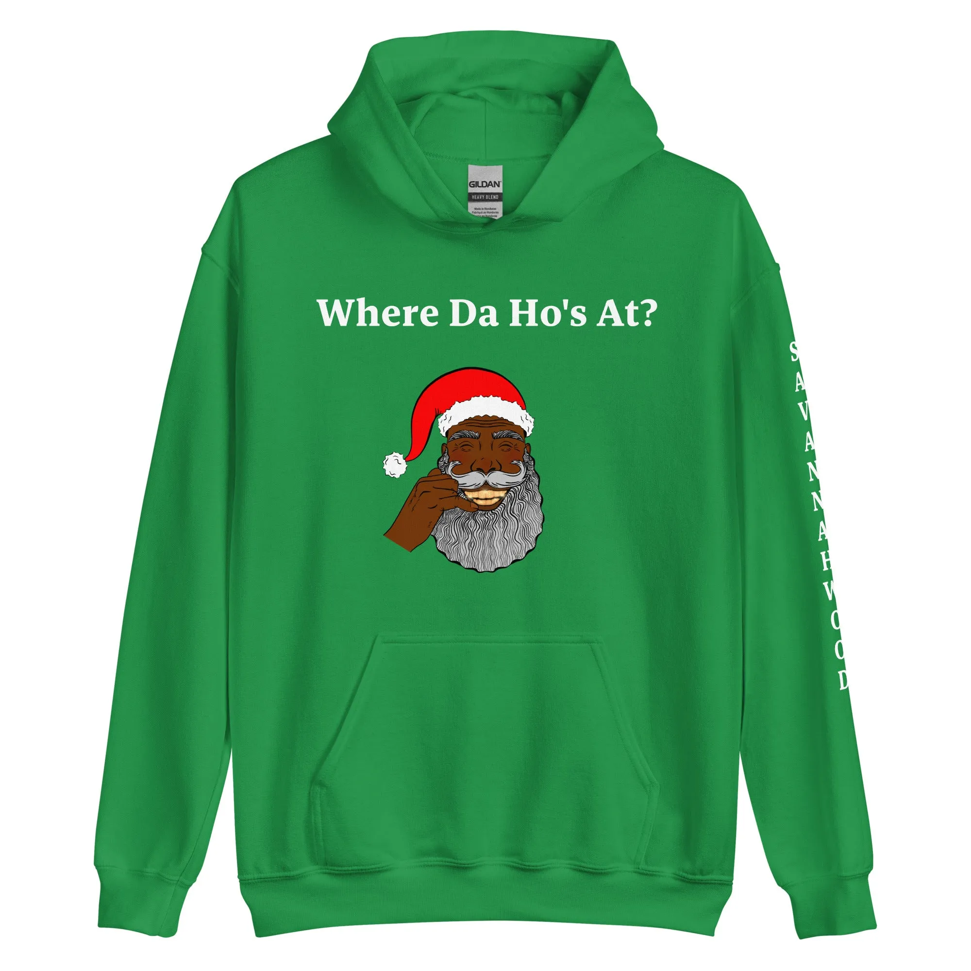 Unisex Hoodie Mr Claus Gold Grillz