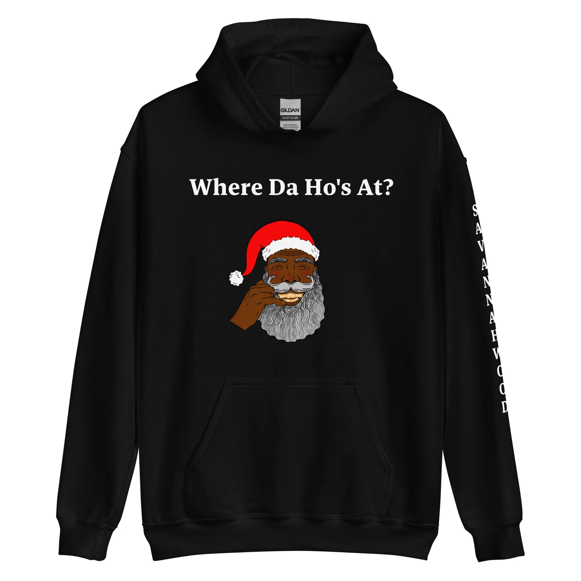 Unisex Hoodie Mr Claus Gold Grillz