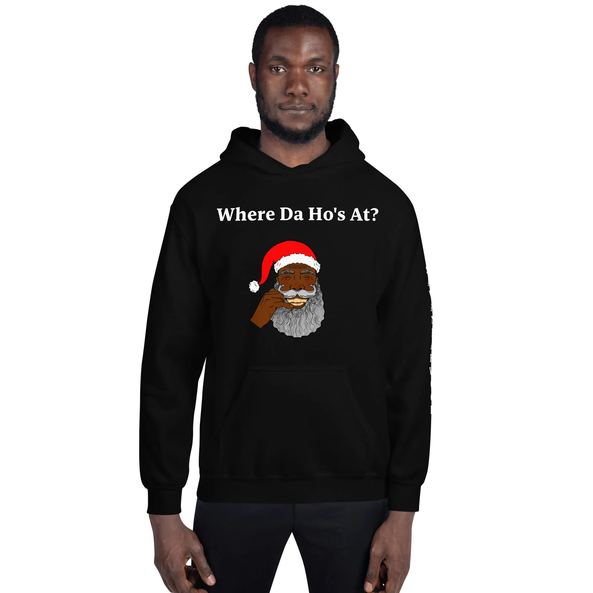 Unisex Hoodie Mr Claus Gold Grillz