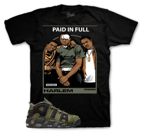 Uptempo 96 Cargo Khaki Shirt - Frenemies - Black