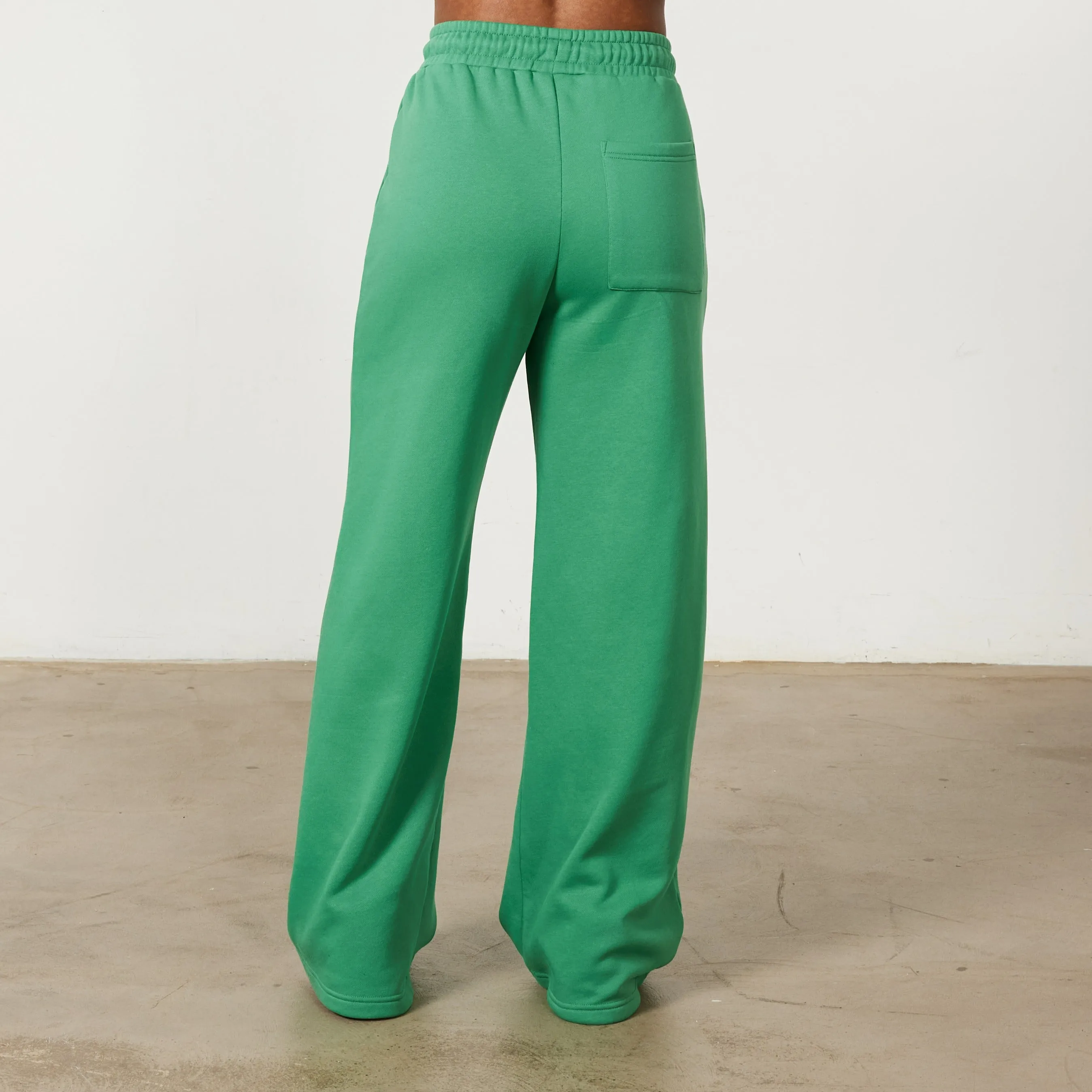 Vanquish Apple Green Rejuvenate Wide Leg Oversized Sweatpants