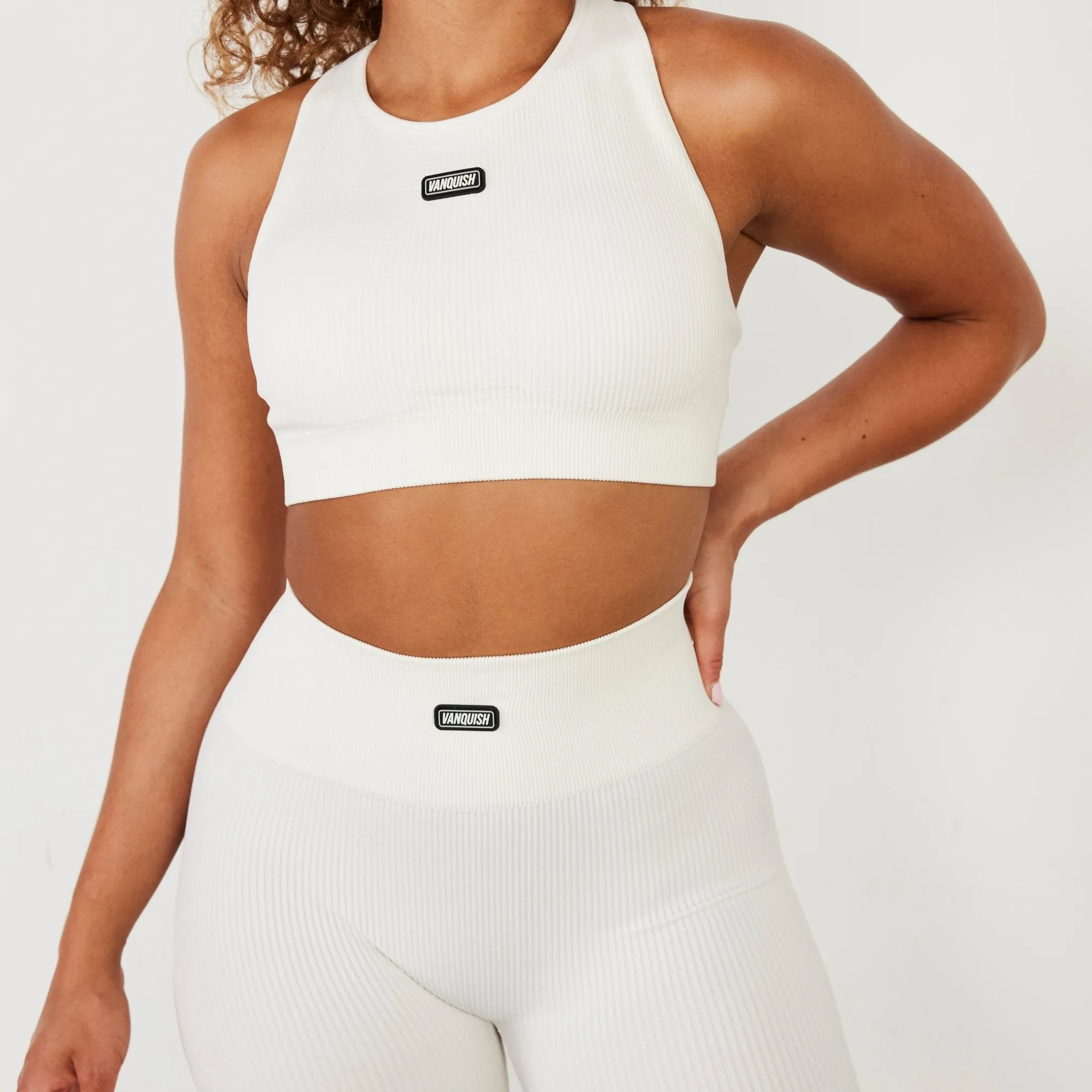 Vanquish Ribbed Seamless Marshmallow Legging