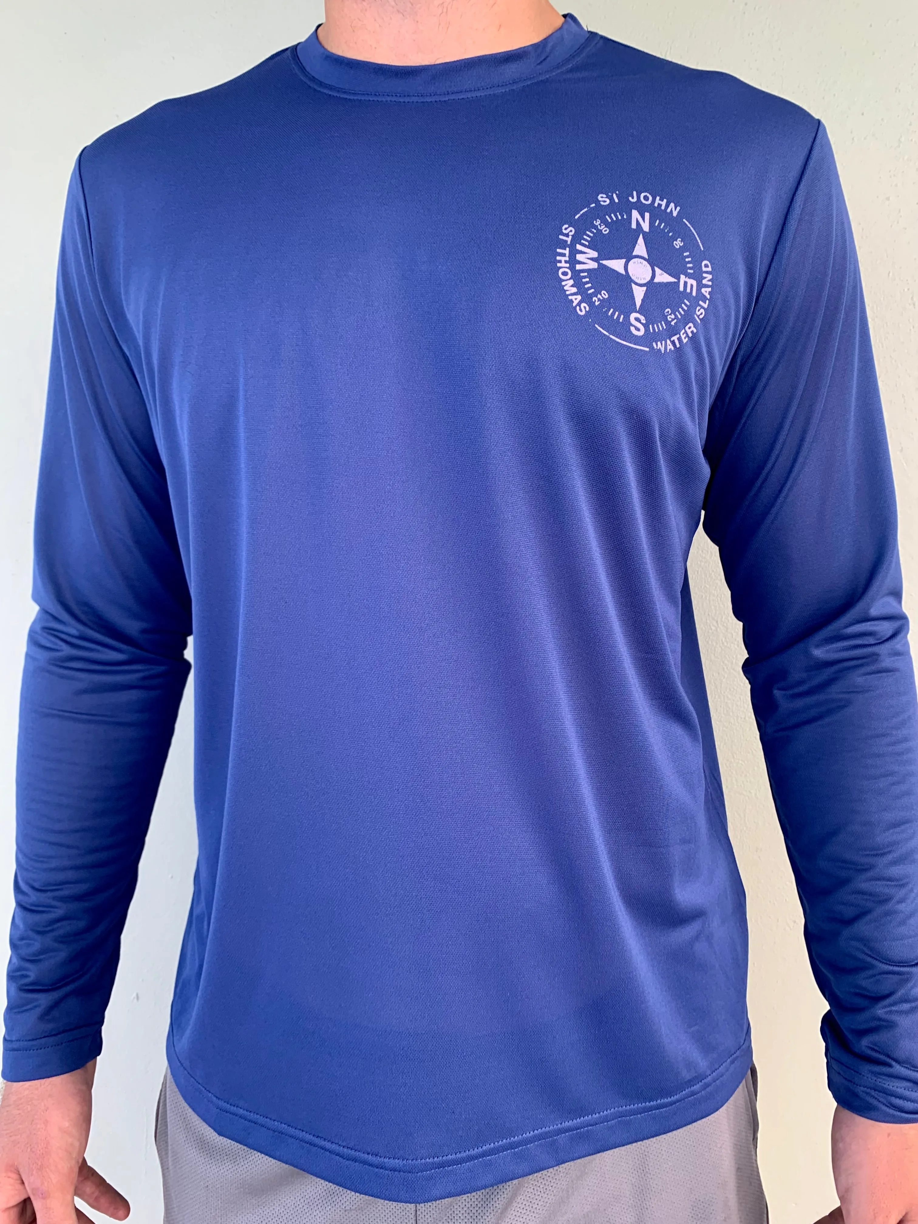 VI Compass UPF50 Shirt - Racing Blue