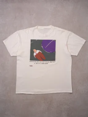 Vintage '92 White Bob Speed Bump Tee (L)