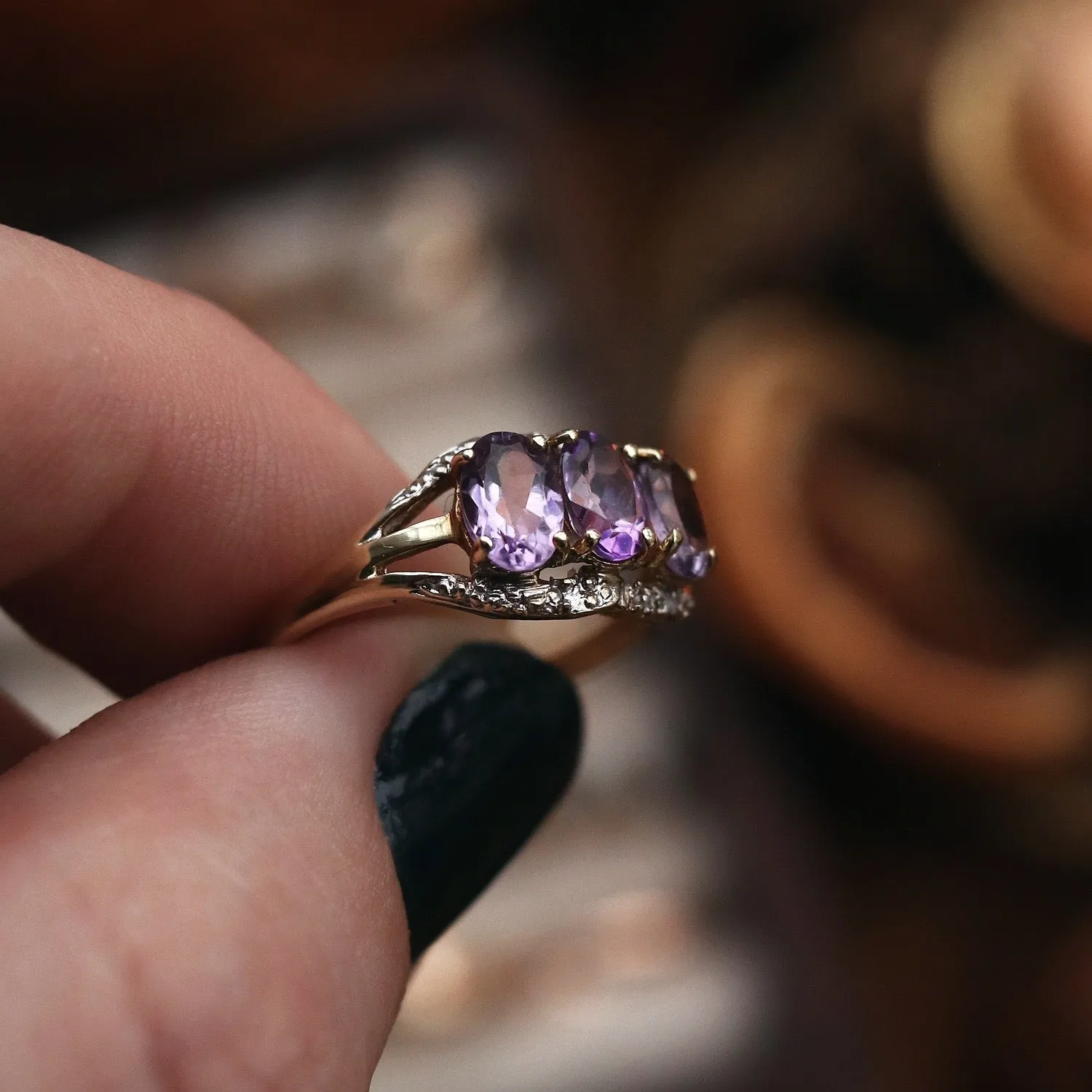 Vintage | Viola Amethyst Ring