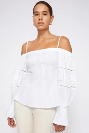 Whitney Off Shoulder Cotton Top