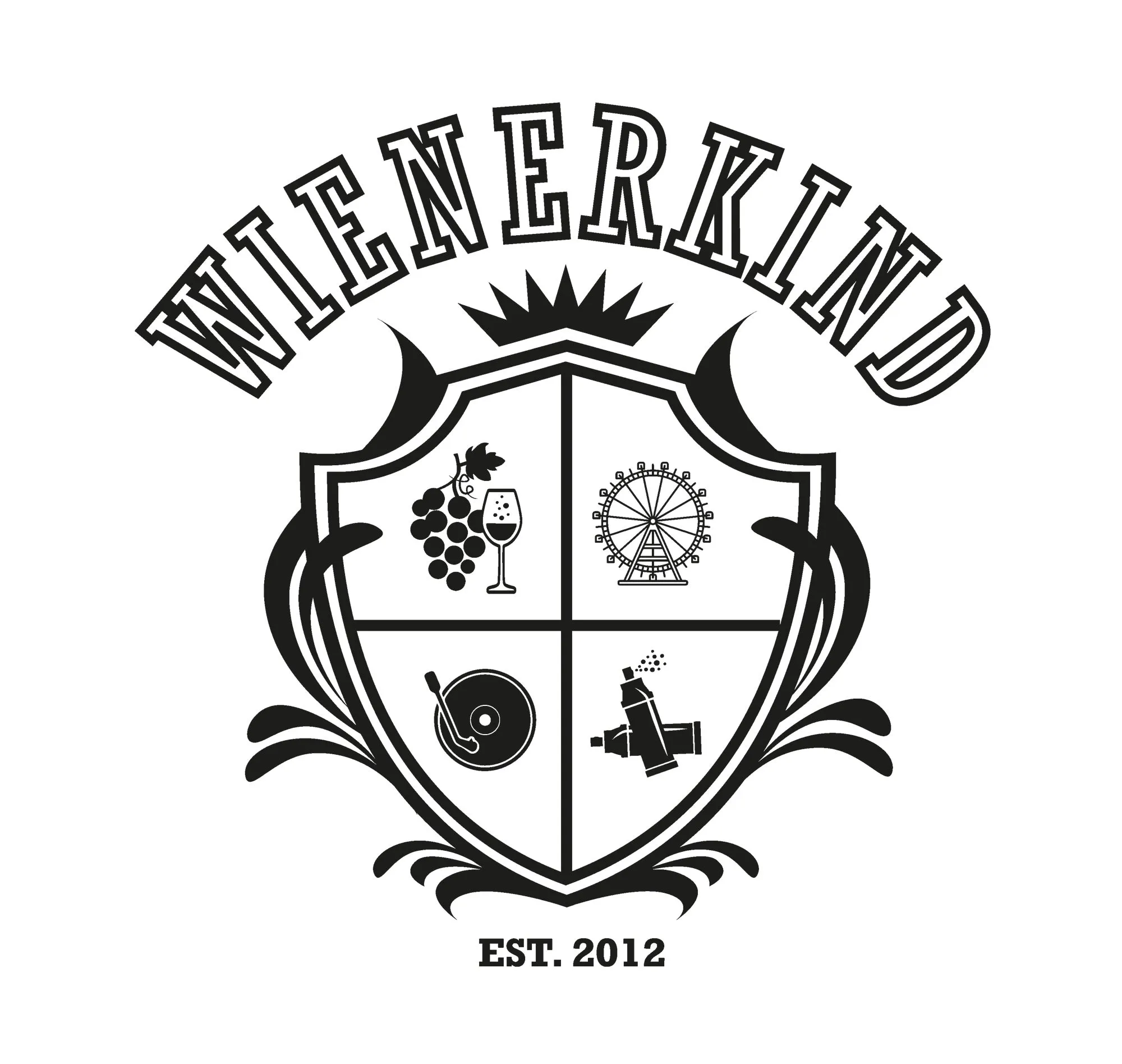 WIENERKIND Wappen Hoodie // 2 Farben // unisex