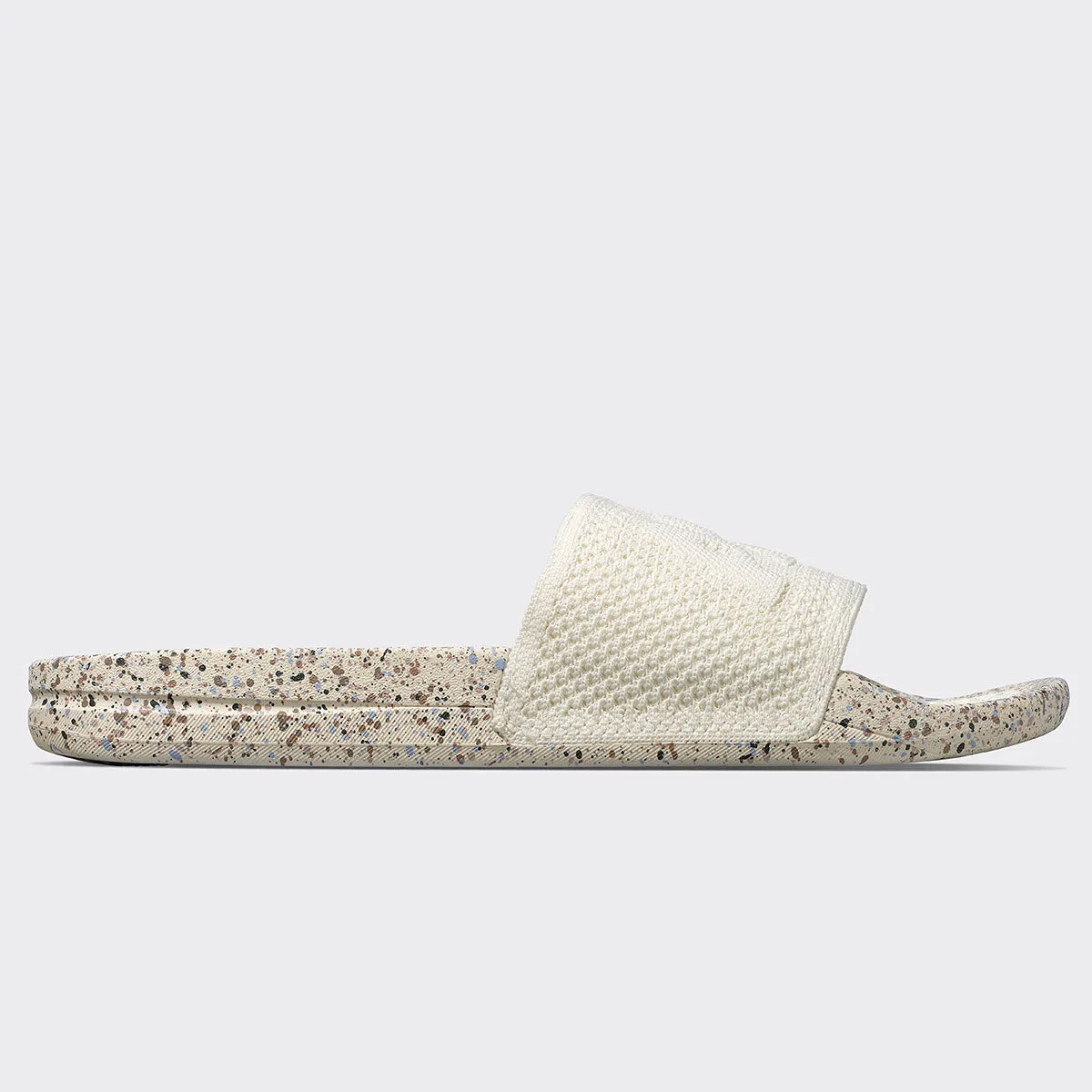 Women's Big Logo TechLoom Slide Pristine / Fatigue / Speckle