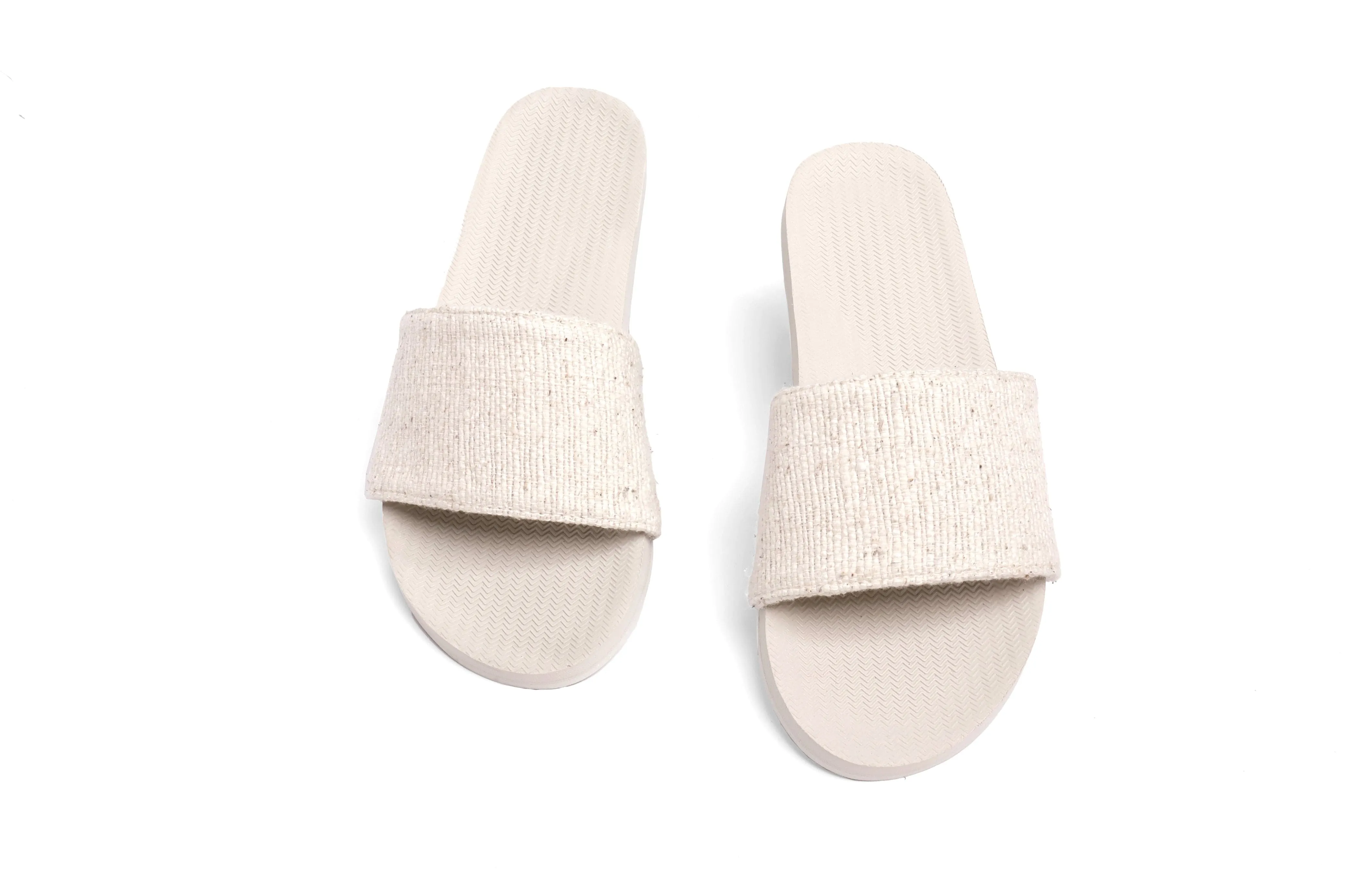 Women's Slide Recycled Pable Straps - Natural/Sea Salt