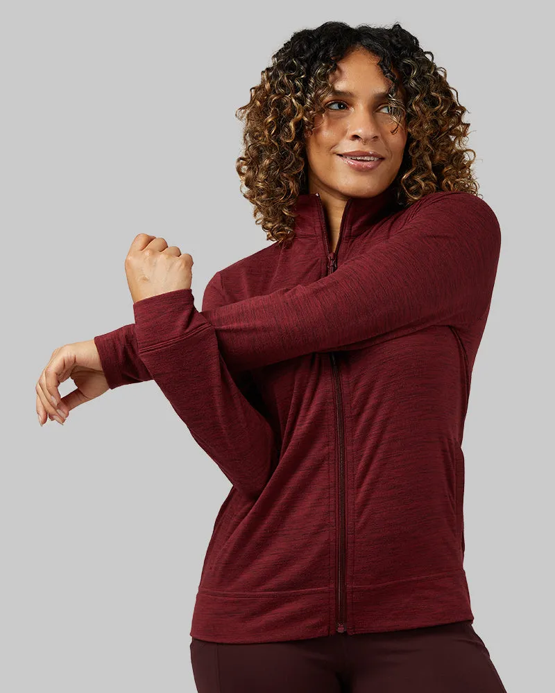 WOMEN'S SOFT STRETCH TRACK JACKET