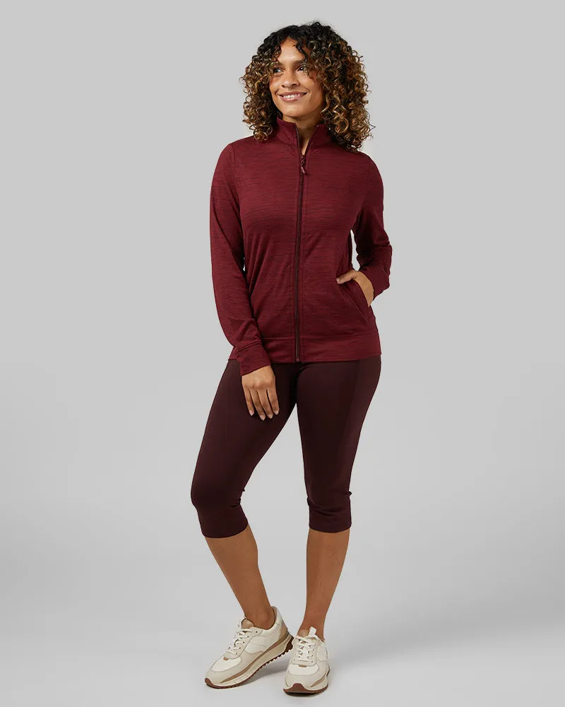 WOMEN'S SOFT STRETCH TRACK JACKET