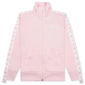 Women's Star Zipped Track Jacket - Rose Shadow