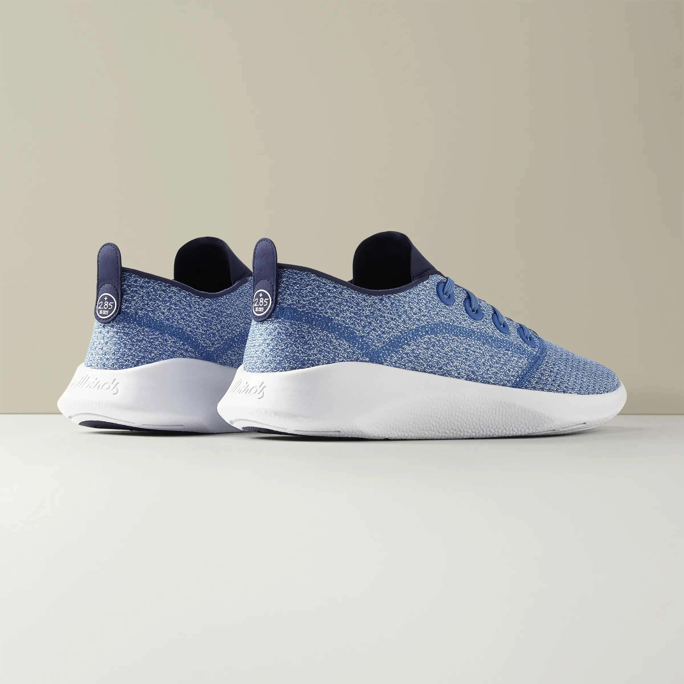 Women's SuperLight Tree Runners - Basin Blue (Light Grey Sole)