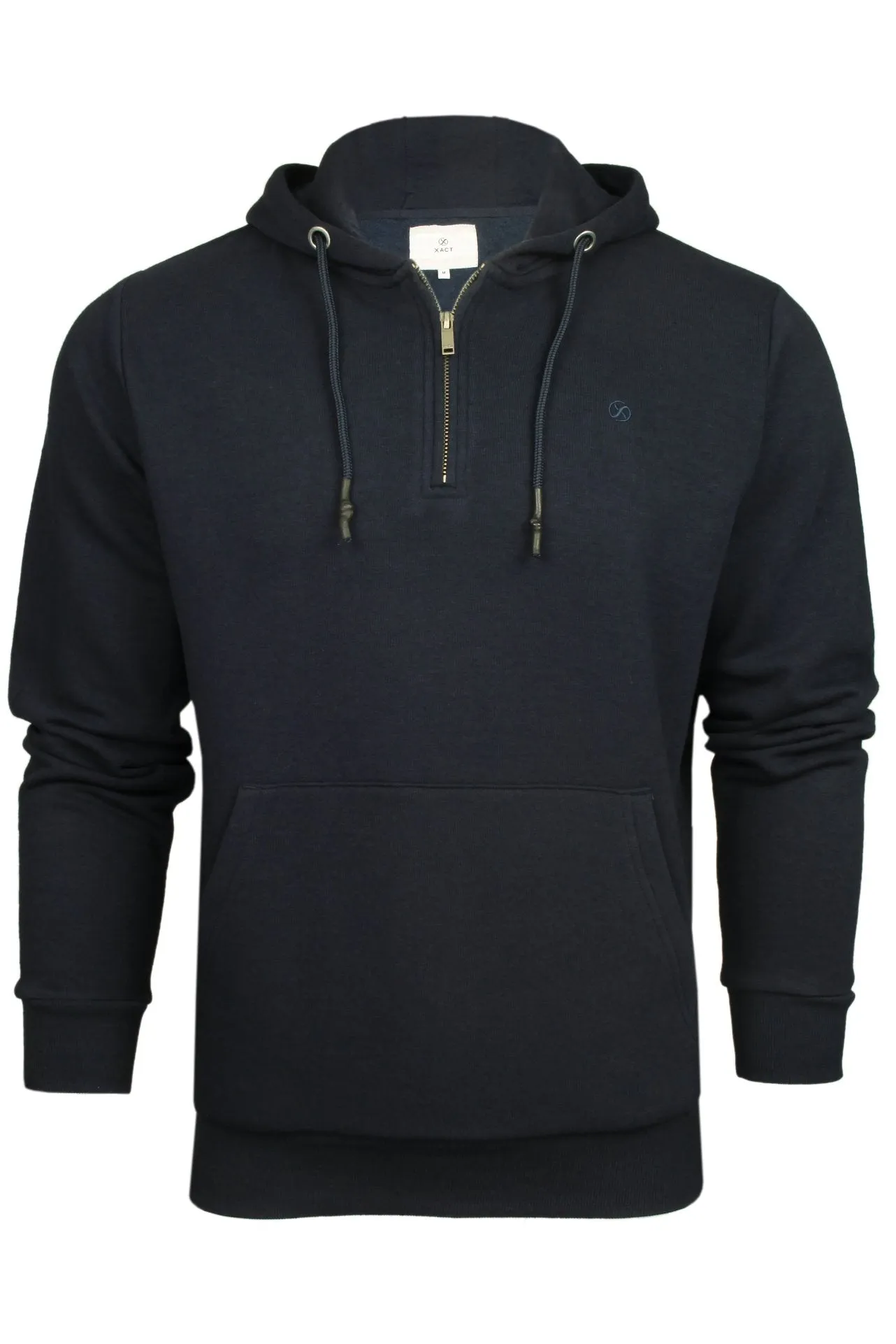 Xact Men's 1/4 Zip Overhead Hoodie Sweatshirt