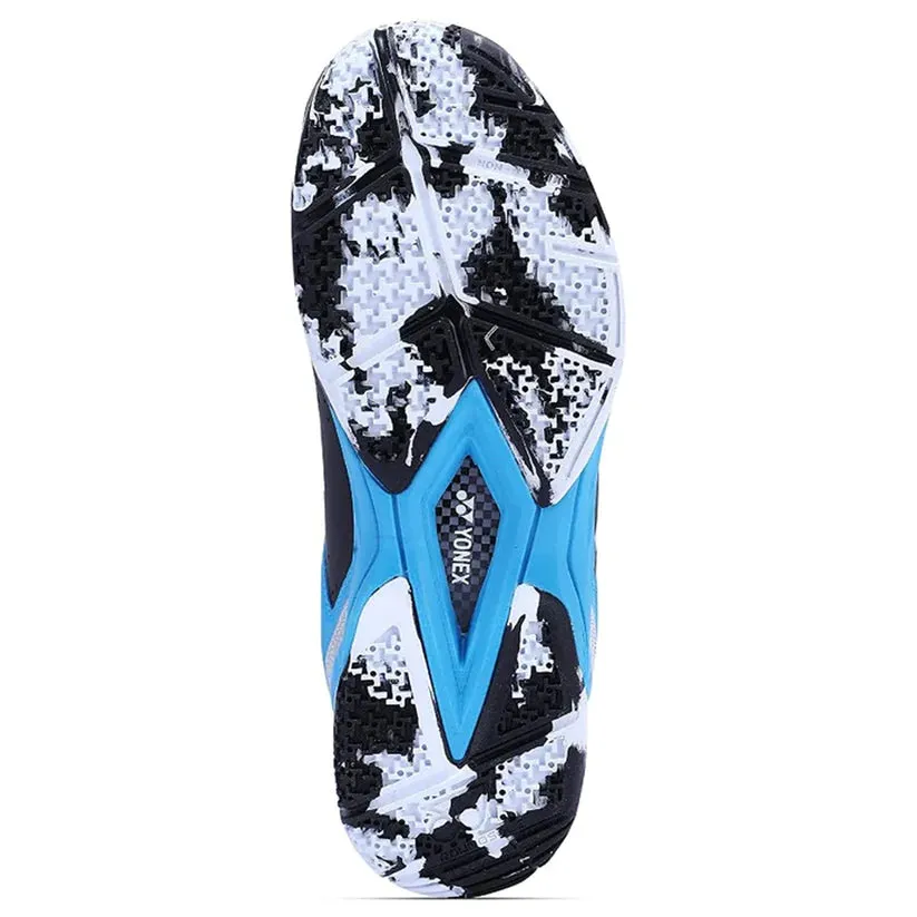 Yonex Akayu Super 6 Badminton Shoe | Black/Aqua Blue