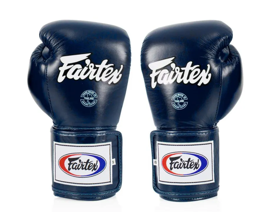 泰拳拳套 Thai Boxing Gloves: Fairtex BGV5 BLUE